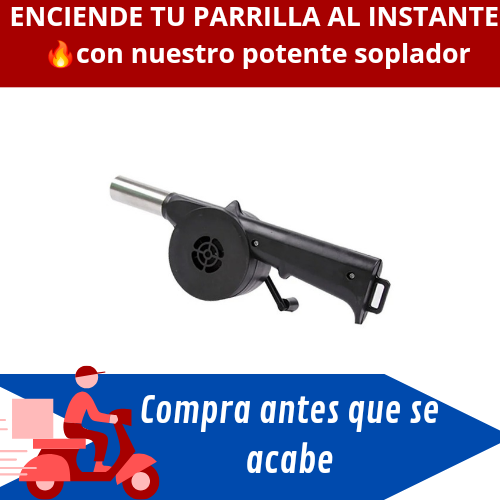 Ventilador Soplador Parrilla Carbon Port Vento™